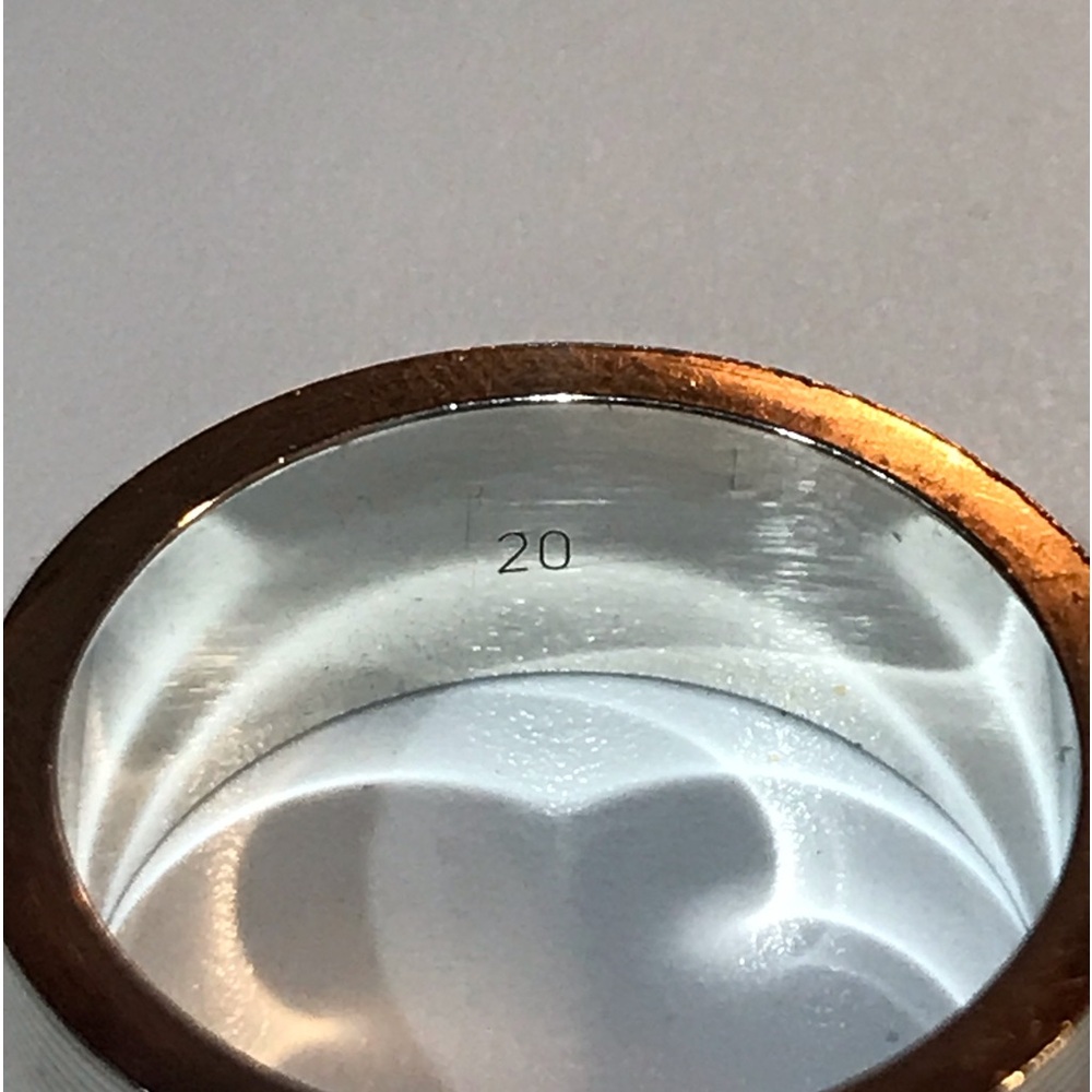 GUCCI Silver Ag925 Ring- Size US 8.75❤️ - Picture 7 of 17
